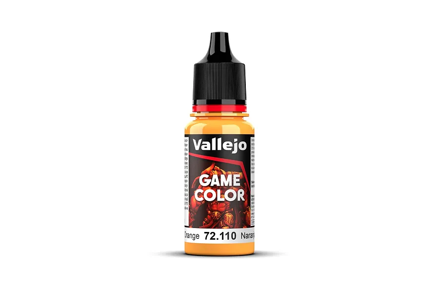 Vallejo Game Colour Sunset Orange Acrylic Paint 18ml image 1
