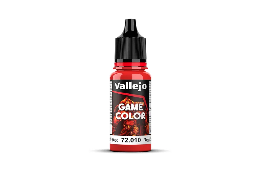 Vallejo Game Colour Bloody Red Acrylic Paint 18ml image 1