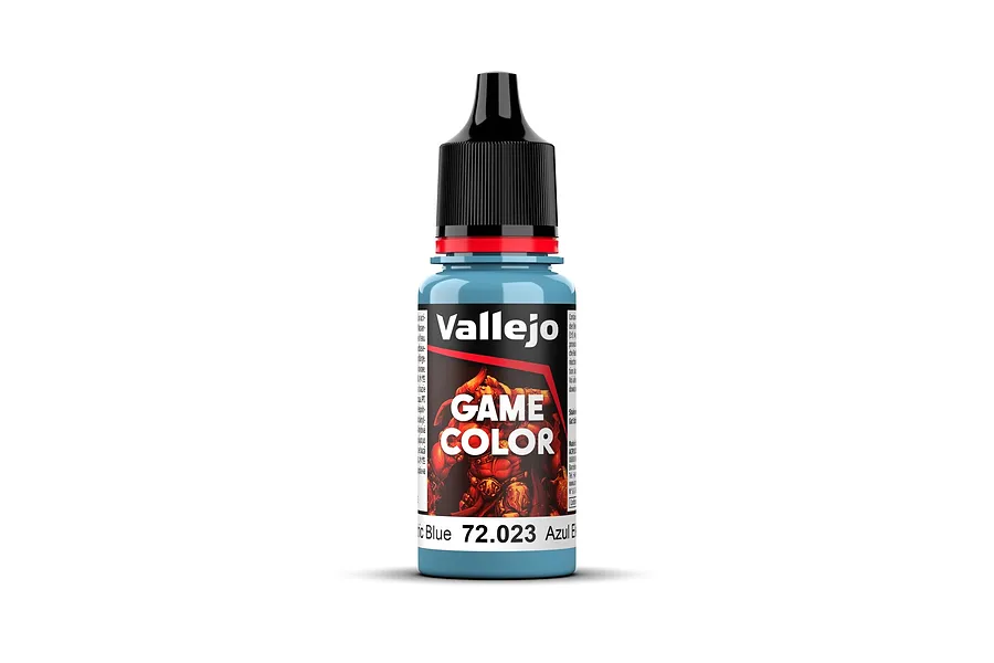 Vallejo Game Colour Electric Blue Acrylic Paint 18ml image 78674