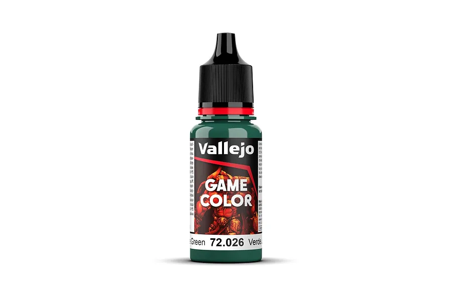 Vallejo Game Colour Jade Green Acrylic Paint 18ml image 78683