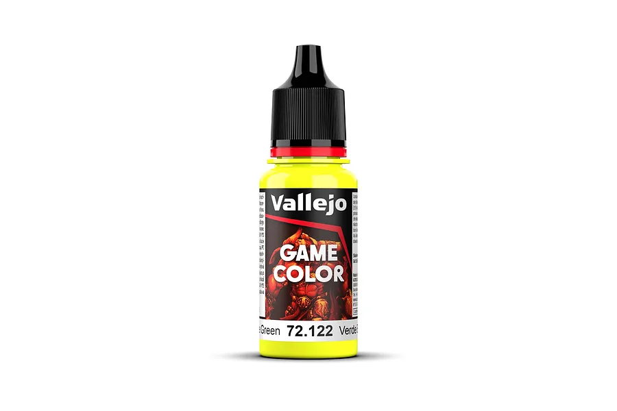 Vallejo Game Colour Bile Green Acrylic Paint 18ml image 78685