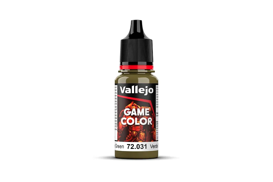 Vallejo Game Colour Camouflage Green Acrylic Paint 18ml image 78692