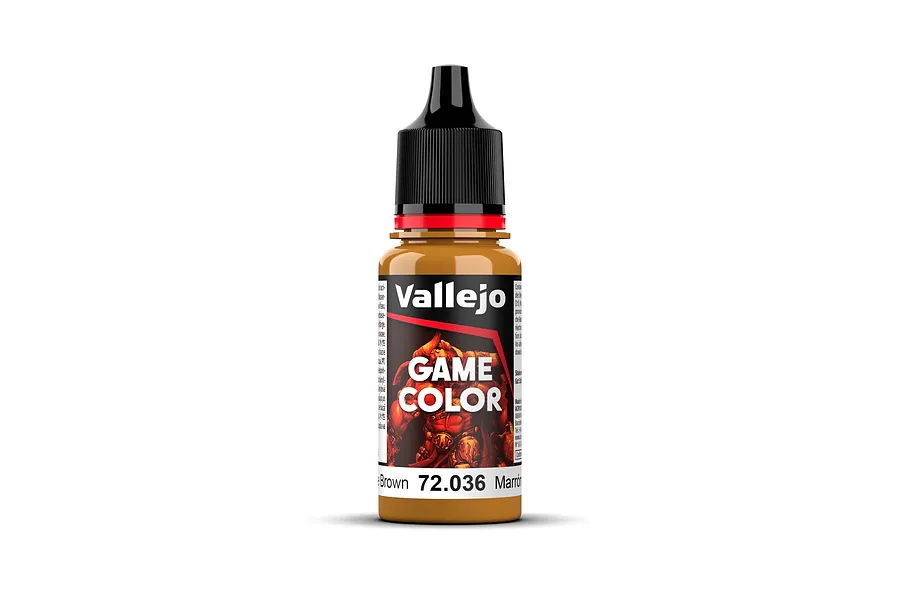 Vallejo Game Colour Bronze Brown Acrylic Paint 18ml image 78698