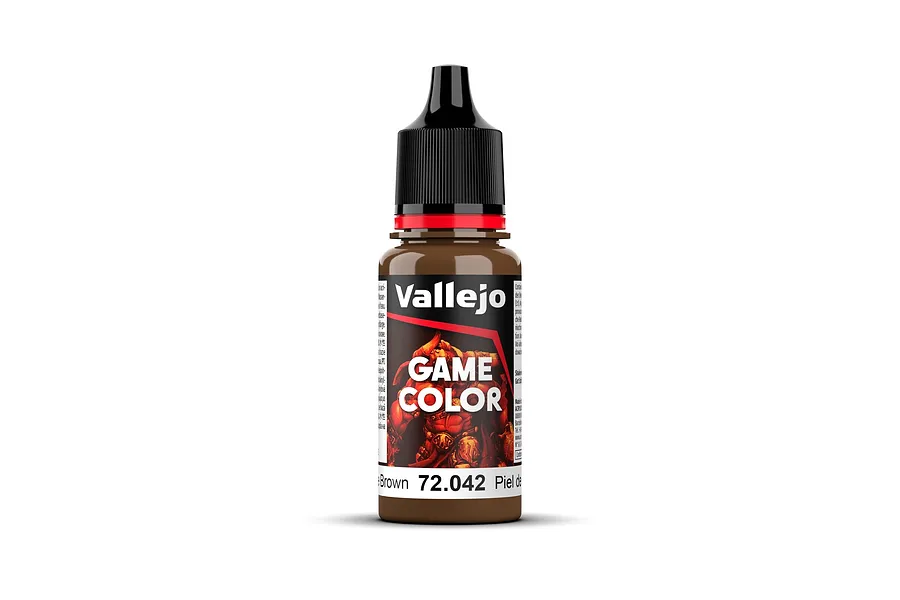 Vallejo Game Colour Parasite Brown Acrylic Paint 18ml image 1