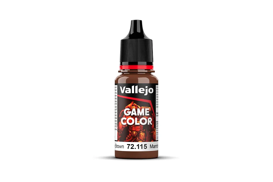 Vallejo Game Colour Grunge Brown Acrylic Paint 18ml image 1