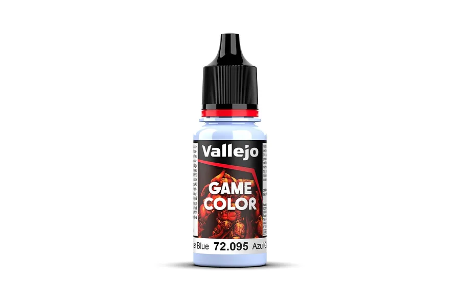Vallejo Game Colour Glacier Blue Acrylic Paint 18ml image 1