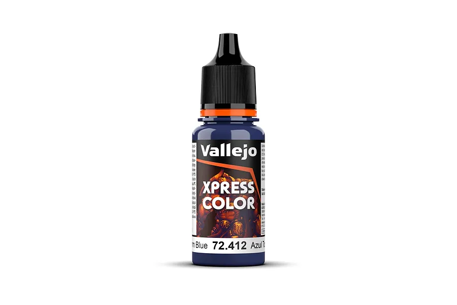 Vallejo Xpress Colour Storm Blue Acrylic Paint 18ml image 78728