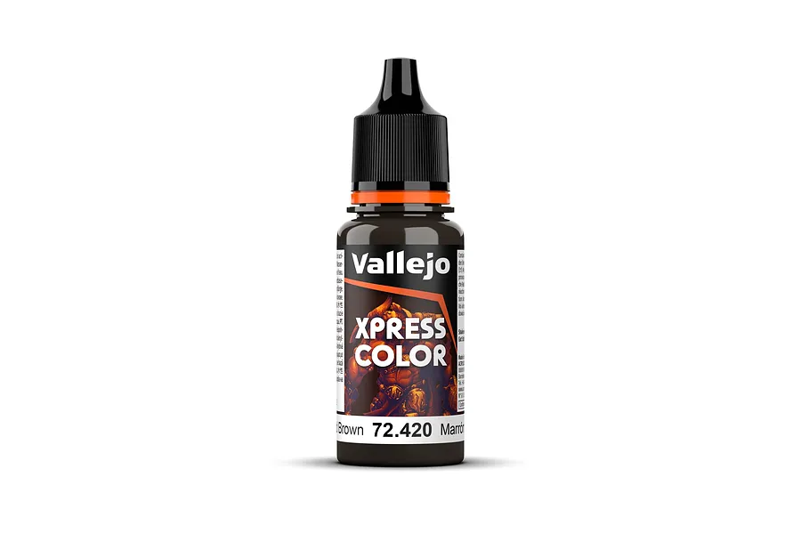 Vallejo Xpress Colour Wasteland Brown Acrylic Paint 18ml image 78736