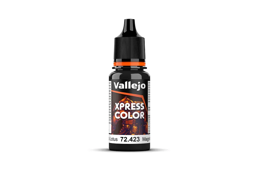 Vallejo Xpress Colour Black Lotus Acrylic Paint 18ml image 78739
