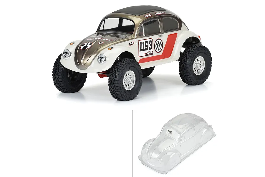 Pro-Line 1/10 Volkswagen Beetle Body Shell - Clear Unpainted image 78818