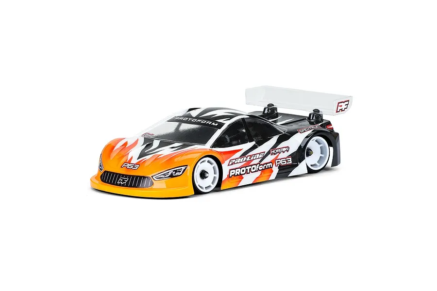 Pro-Line 1/28 P63 Light Weight Body Shell - Clear Unpainted image 3