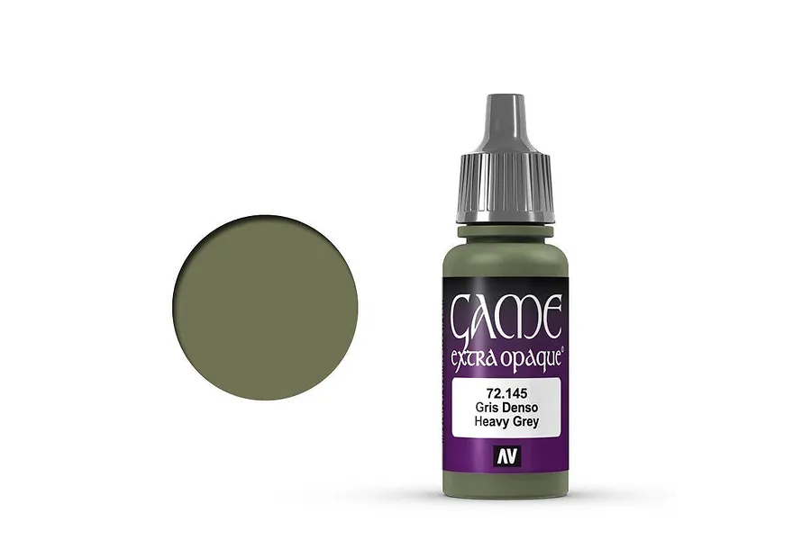 Vallejo Game Colour Dirty Grey Acrylic Paint 17ml image 1