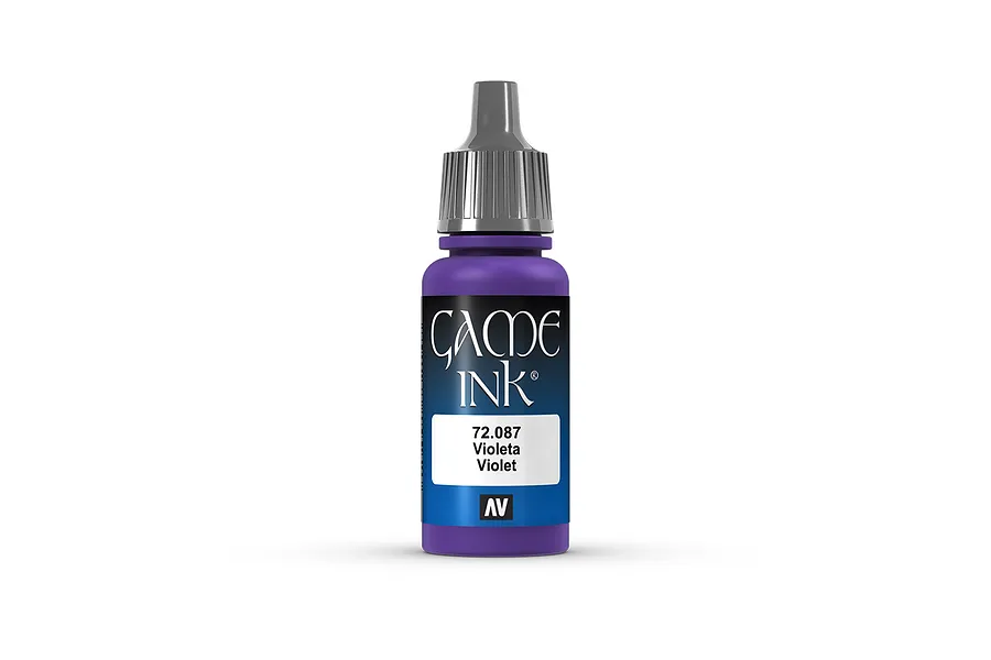 Vallejo Game Colour Ink Violet Acrylic Paint 17ml image 2