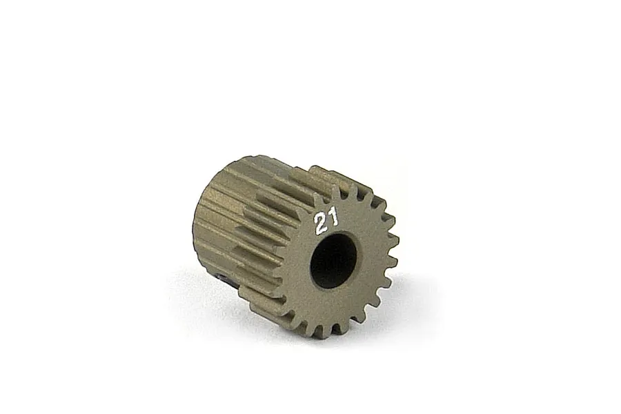 XRAY Aluminium 21T 64dp Pinion Gear image 1