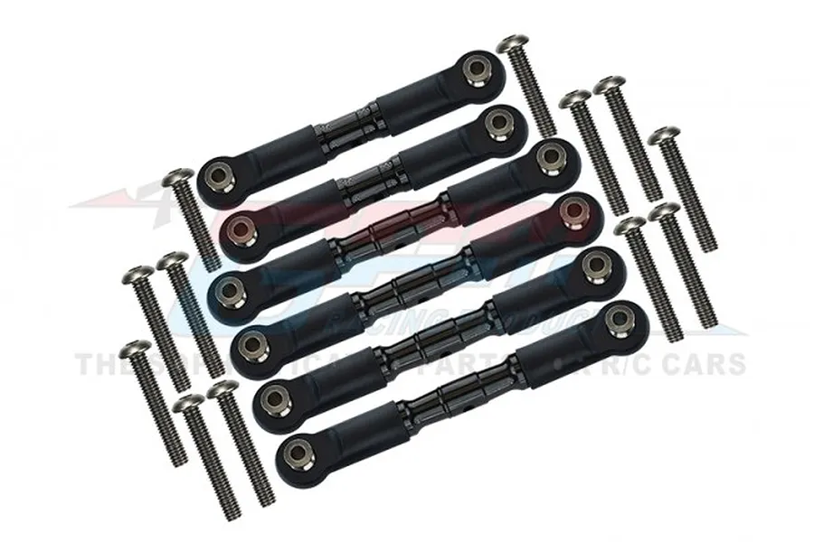 GPM Black Aluminium Turnbuckles 18Pcs image 78994
