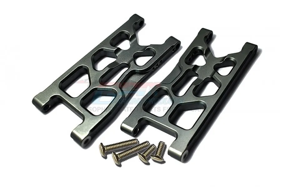 GPM Grey Aluminium Rear Lower Suspension Arms 2Pcs image 79000