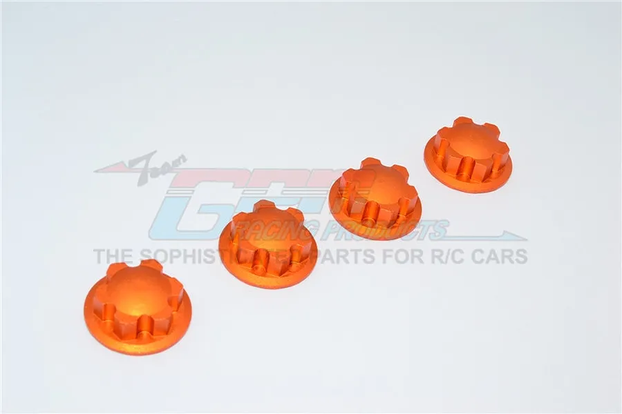 GPM Orange Aluminium 22mm Wheel Nuts 4Pcs image 79003