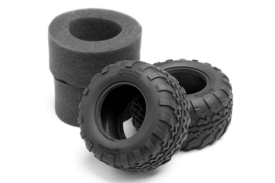 HPI 2.2&amp;quot; GT2 Tyres w/ Foam Inserts 2Pcs image 7906