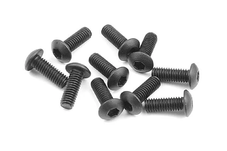 XRAY 3x8mm Button Head Screw 10Pcs image 79086