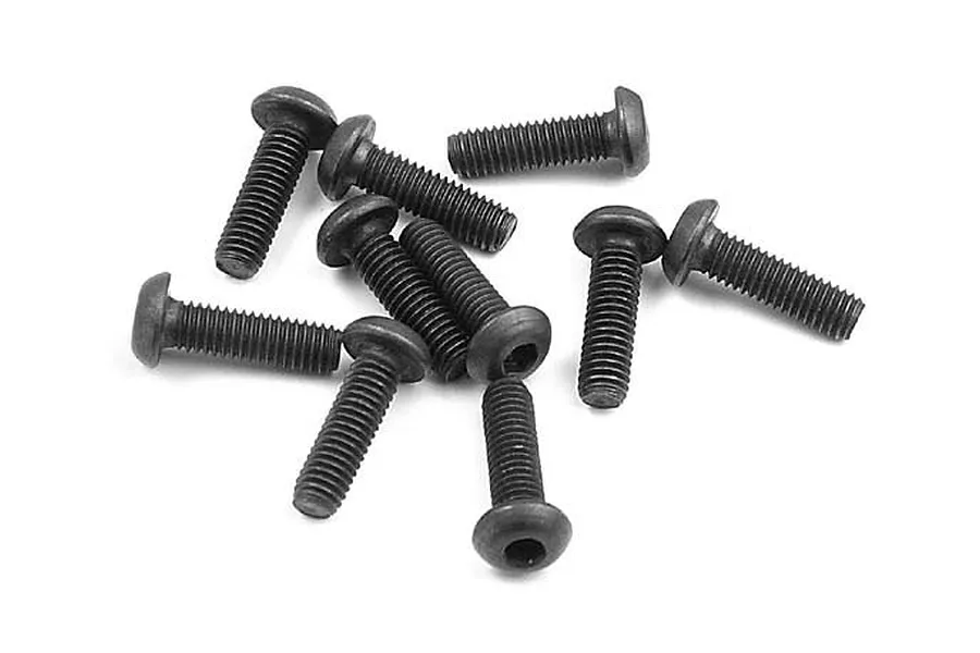 XRAY 3x10mm Button Head Screw 10Pcs image 79087