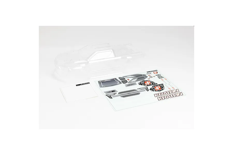 ARRMA 1/10 Clear Kraton Body w/ Decals image 79166