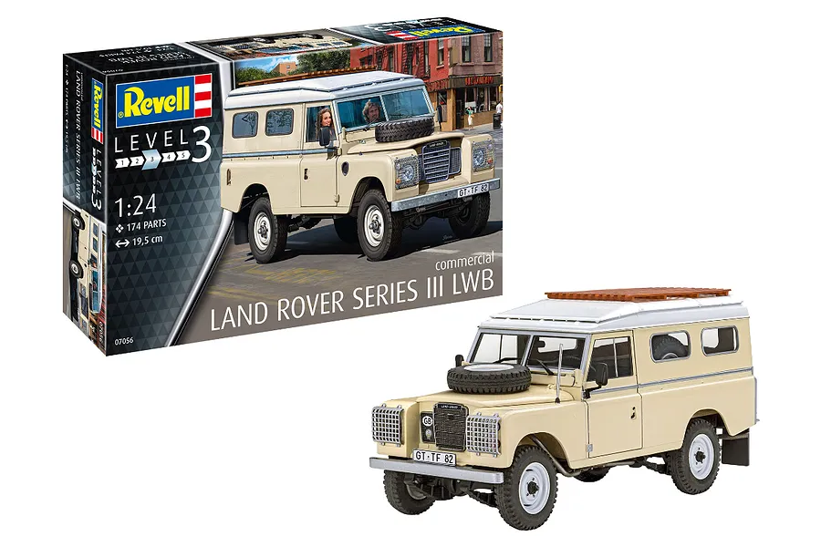 Revell 1/24 Land Rover Series III LWB Commercial image 79196