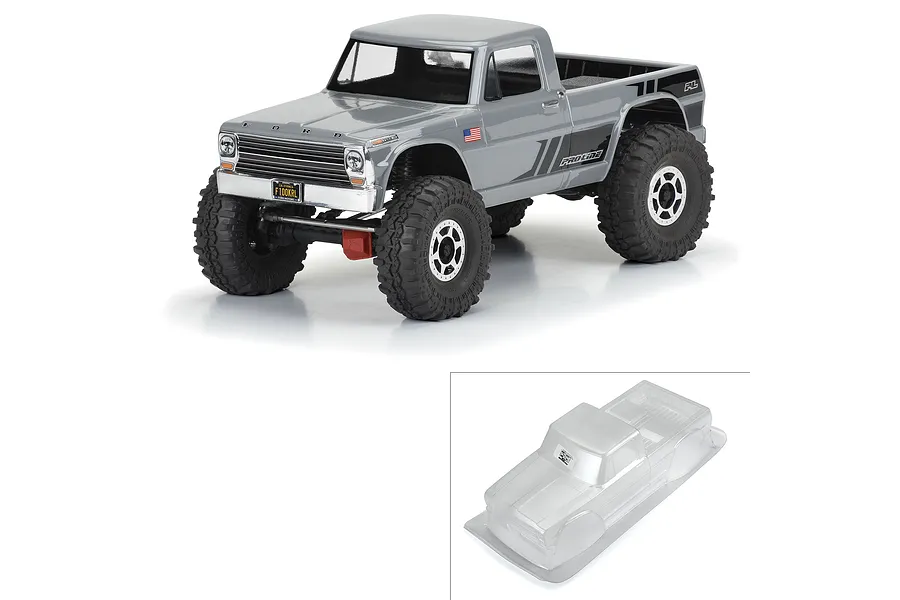 Pro-Line 1/10 1967 Ford F-100 Body Shell - Clear Unpainted image 79224