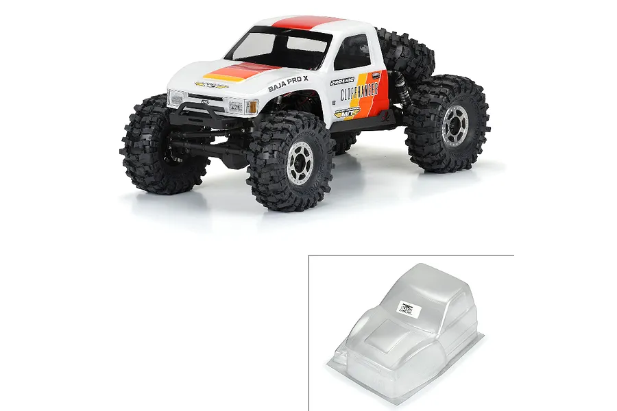 Pro-Line 1/10 Cliffhanger HP Cab-Only Body Shell - Clear Unpainted image 79232