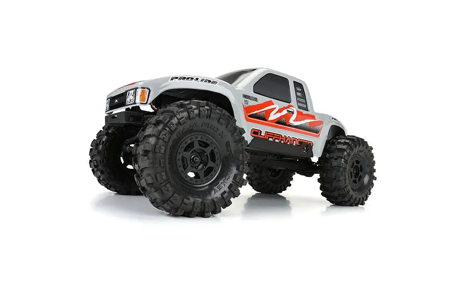 Pro-Line 1.9&amp;quot; Mickey Thompson Baja Pro X G8 Tyres on Black Holcomb Rims - Beadlocked Wheels 2Pcs image 79254