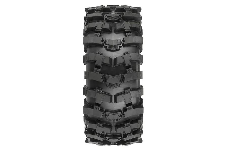 Pro-Line 1.9&amp;quot; Mickey Thompson Baja Pro X G8 Tyres on Black Holcomb Rims - Beadlocked Wheels 2Pcs image 79255