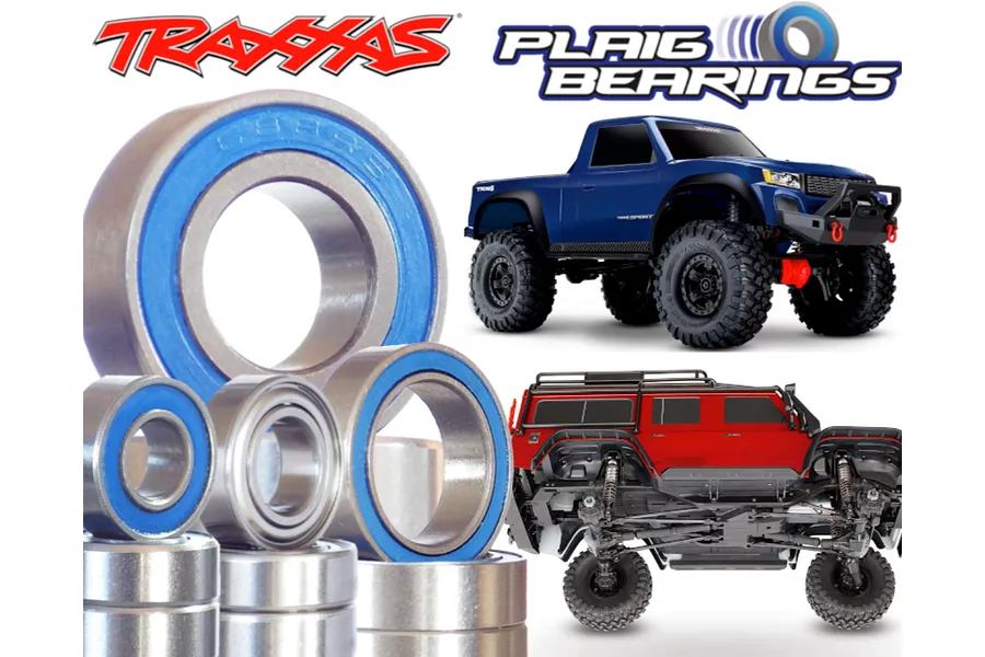 Plaig RC 1/10 Traxxas TRX-4 Bearing Bearing Kit V2 image 79272