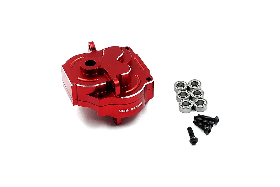 Yeah Racing Red Aluminium Gearbox Case image 79282