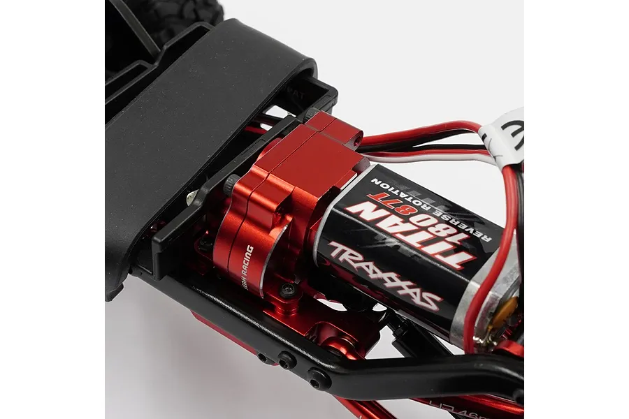 Yeah Racing Red Aluminium Gearbox Case image 79283