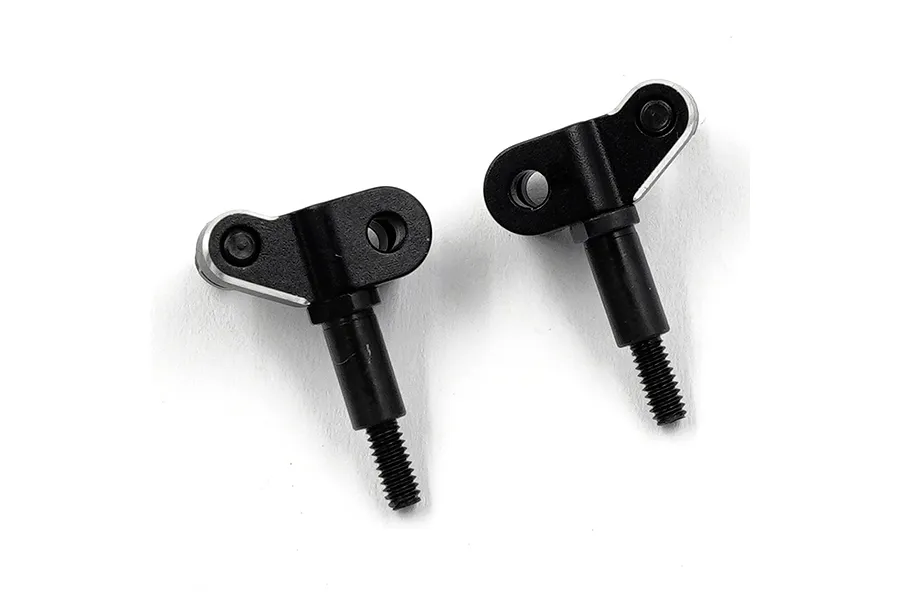 Yeah Racing Black Aluminium Steering Hubs 2Pcs image 79298