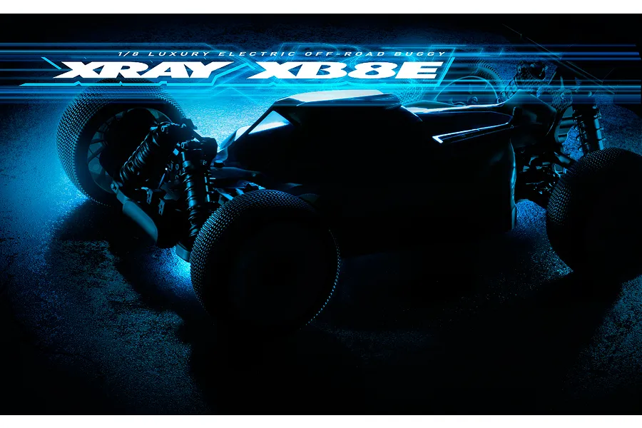 XRAY XB8E 2023 Spec Luxury RC Buggy Electric 4WD 1/8 Scale Kit image 79303