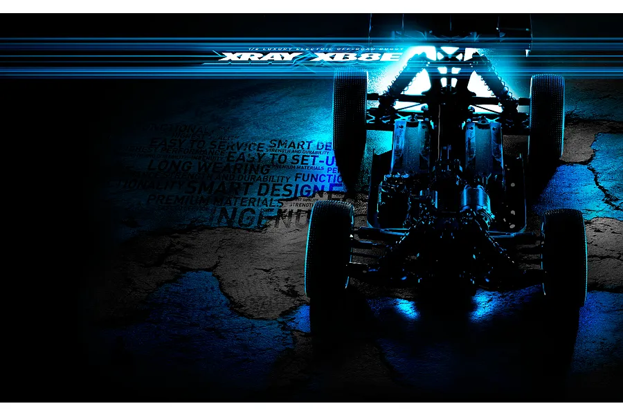 XRAY XB8E 2023 Spec Luxury RC Buggy Electric 4WD 1/8 Scale Kit image 79304