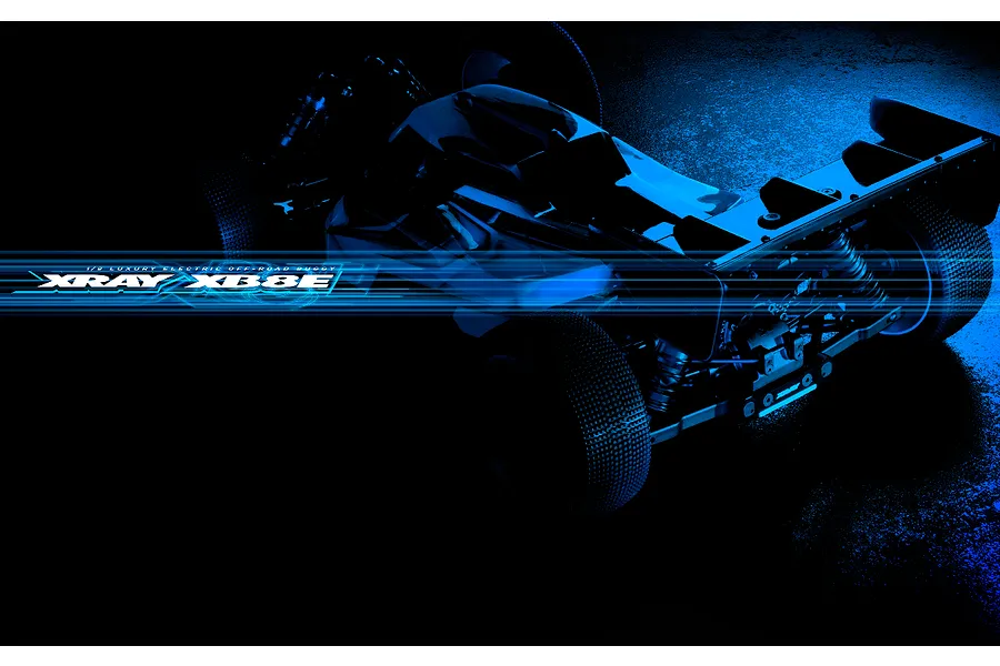XRAY XB8E 2023 Spec Luxury RC Buggy Electric 4WD 1/8 Scale Kit image 79306