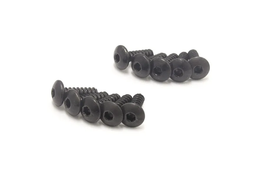 Kyosho 3x10mm Coarse Thread Button Head Screws 10Pcs image 79344
