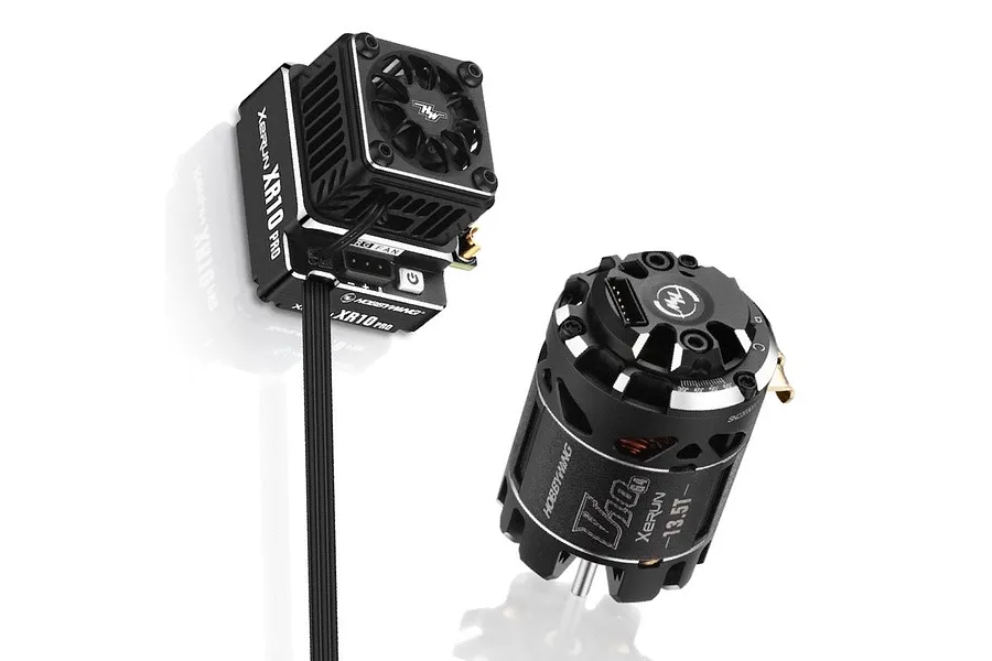 Hobbywing XR10 Pro G2S Stealth 160A ESC &amp;amp; V10 G4 3950kV 13.5T Brushless Motor Combo image 79530