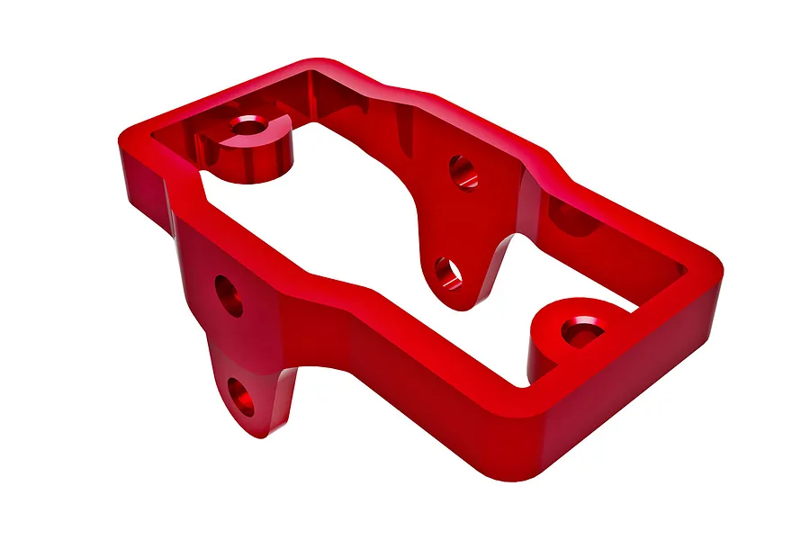 Traxxas Red Aluminium Servo Mount image 79616