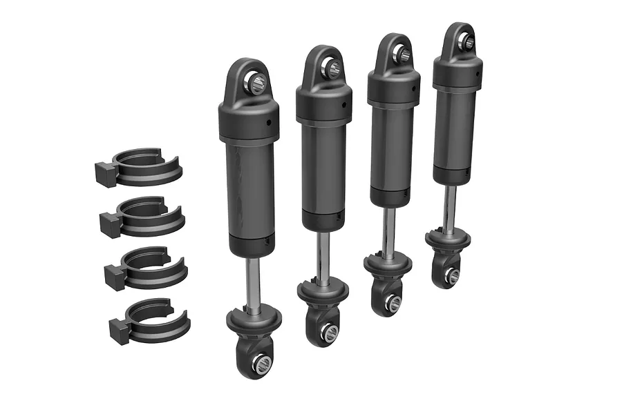 Traxxas Titanium Aluminium GTM Shocks 4Pcs image 79624