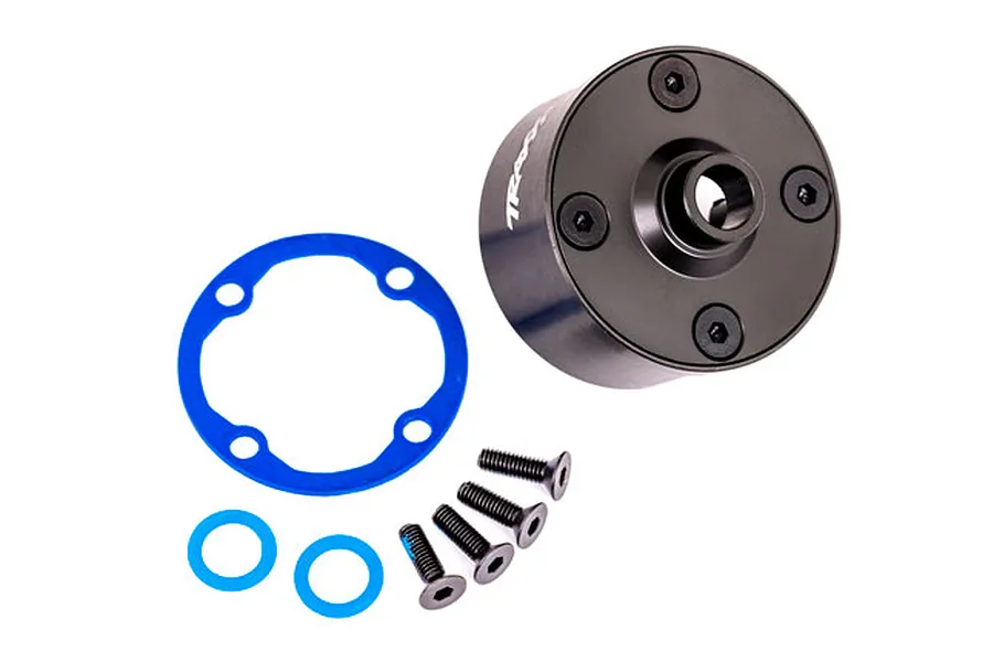 Traxxas Titanium Aluminium Differential Case image 79633