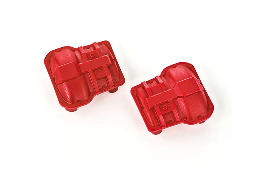Traxxas Red Axle Covers 2Pcs image 79659
