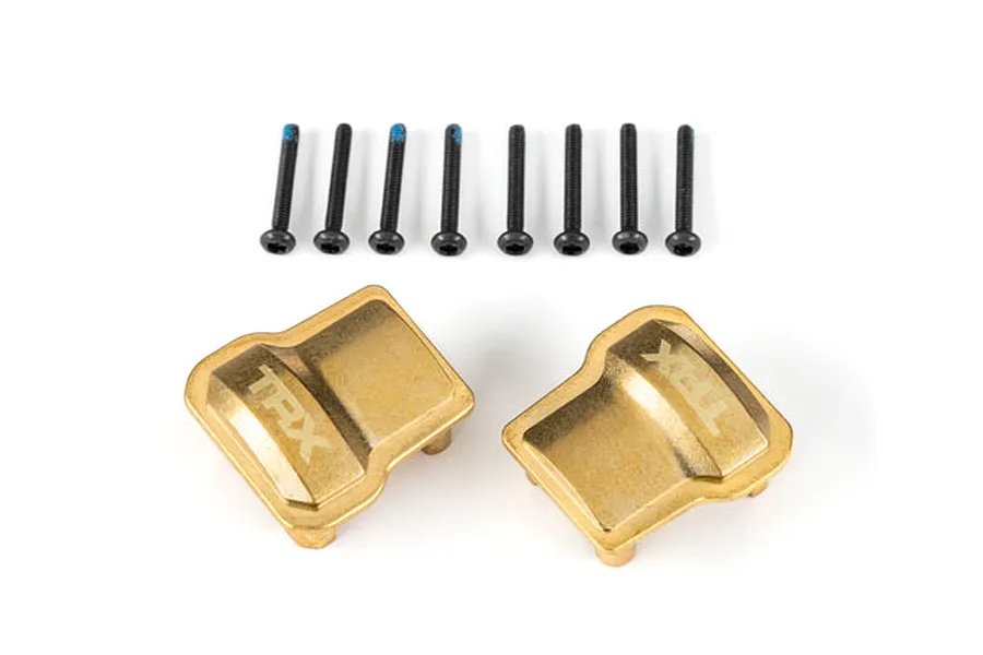 Traxxas Brass 8g Axle Covers 2Pcs image 79678