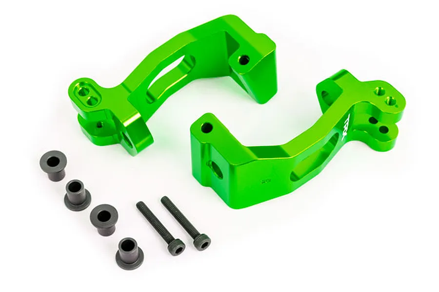 Traxxas Green Aluminium Hub Carriers (C-Hubs) 2Pcs image 79681