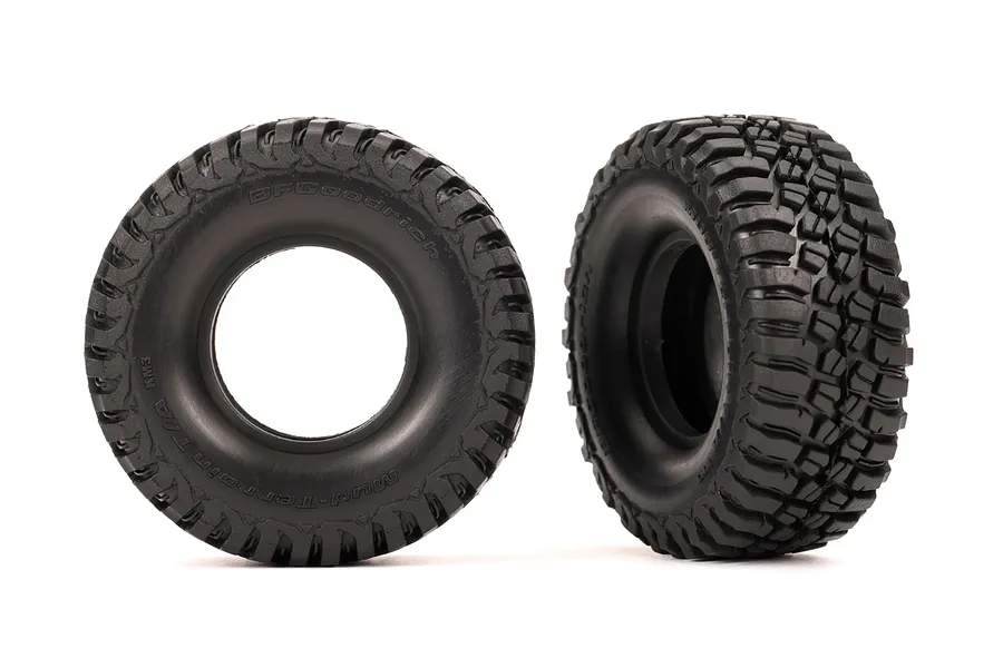 Traxxas 1.0&amp;quot; BFGoodrich Mud-Terrain T/A KM3 Tyres 2Pcs image 79704