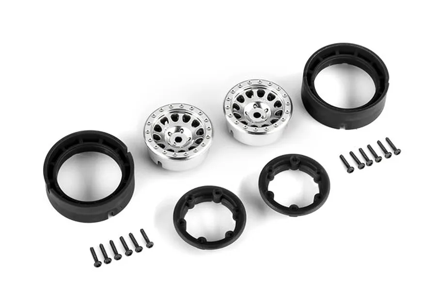 Traxxas 1.0&amp;quot; Method Race Beadlock Rims - Black image 79705