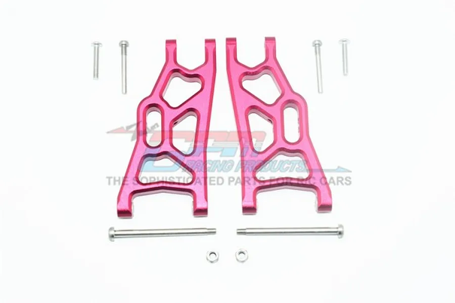 GPM Red Aluminium Front Lower Suspension Arms 2Pcs image 79708
