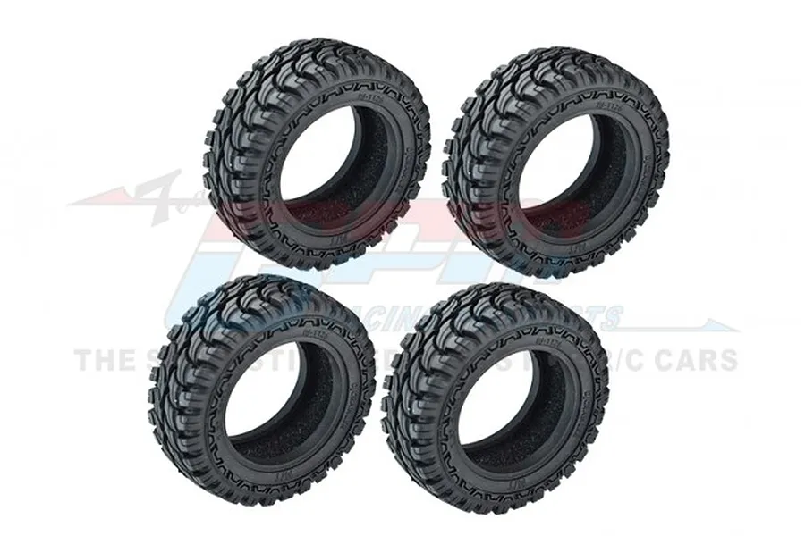 GPM 1.3&amp;quot; High Grip Crawler Tyres 4Pcs image 1