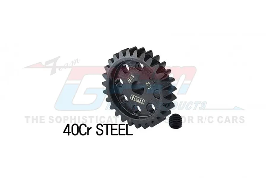 GPM 40Cr Steel 27T 1.5Mod Pinion Gear image 79785